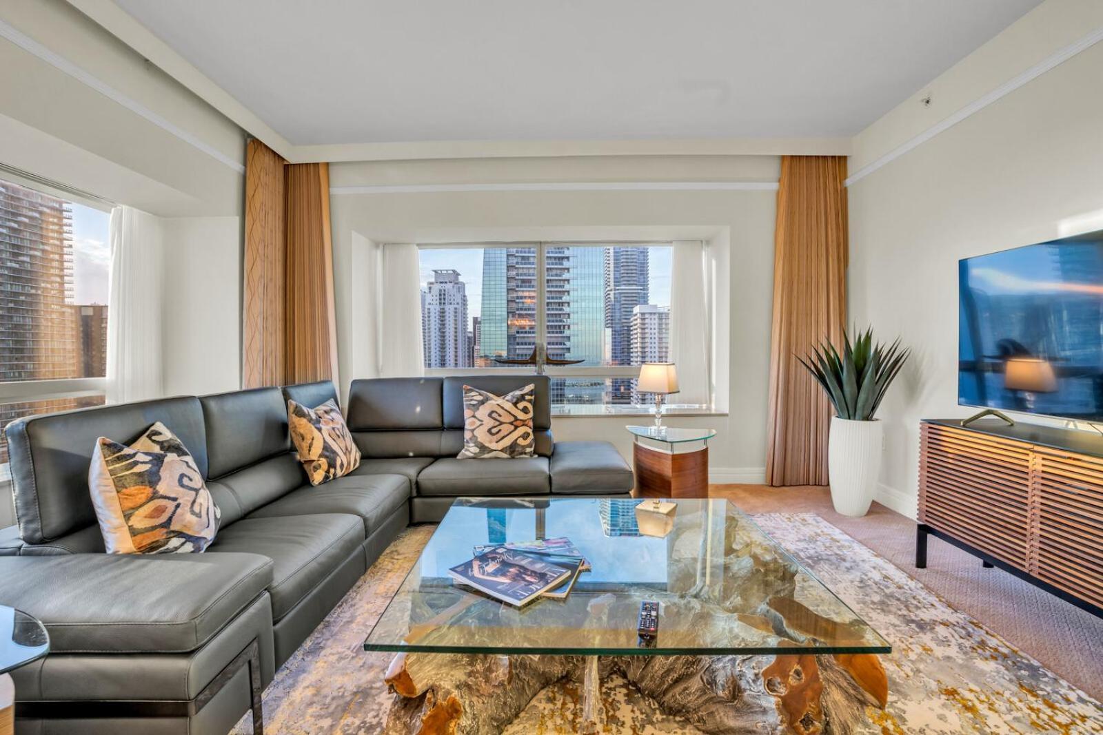 Spacious 2 Bedroom 2 Bath & Studio Suites In The Four Seasons Hotel Miami High Floors Kamer foto